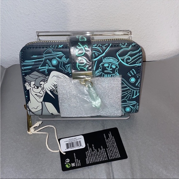Loungefly Disney Atlantis 20th Anniversary Kida and Milo Wallet - Picture 9 of 9